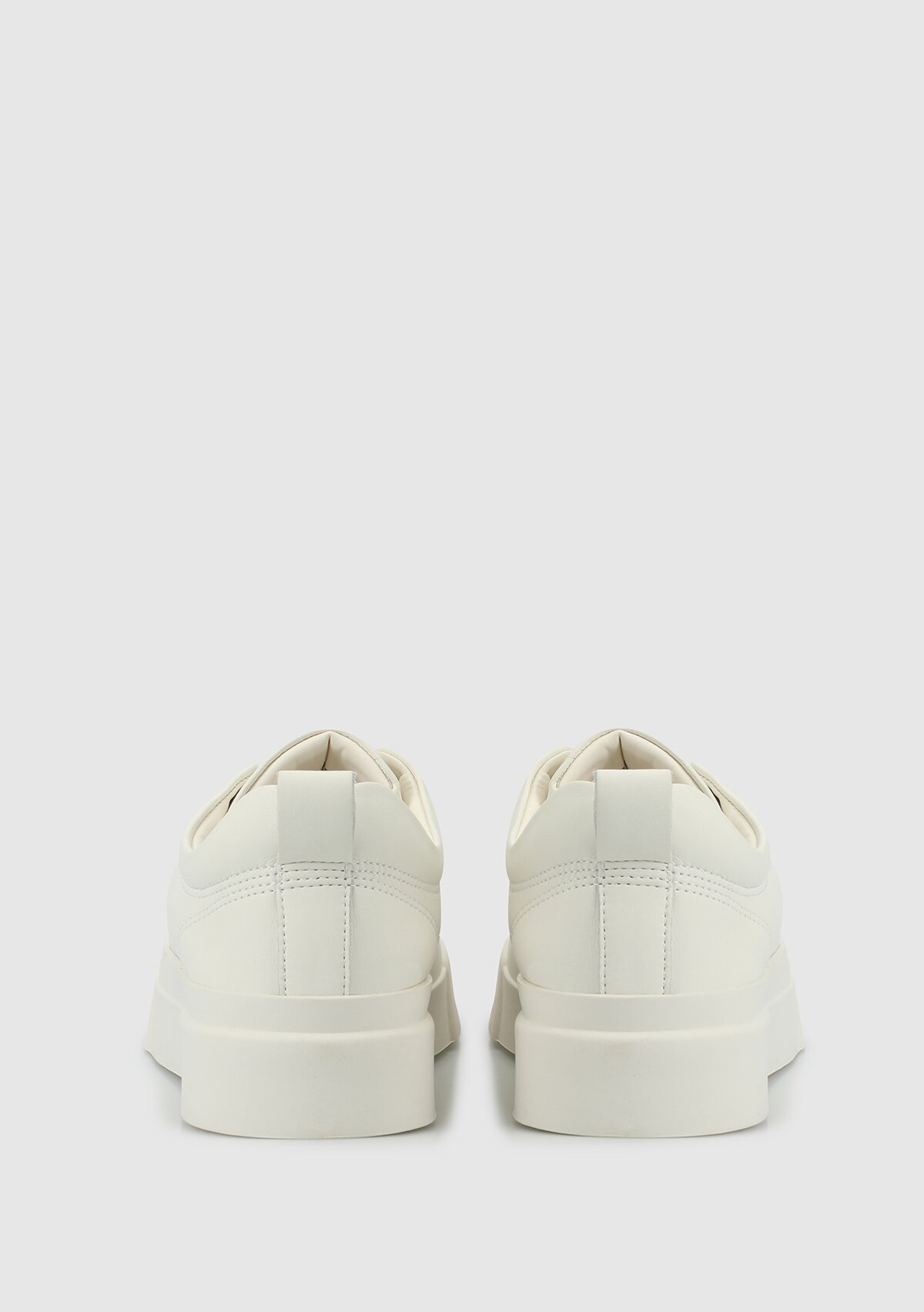 Beyaz Deri Kadın Sneaker