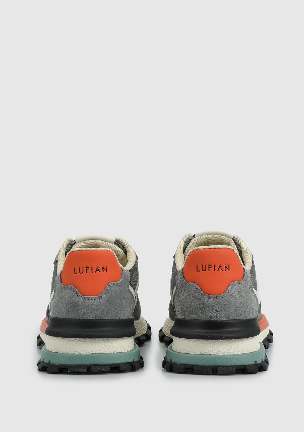 Gri Deri Erkek Sneaker