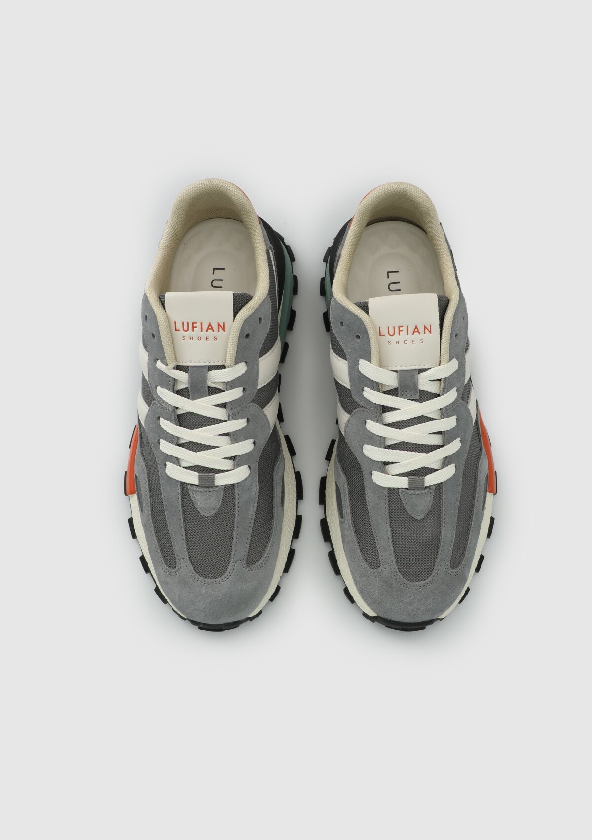 Gri Deri Erkek Sneaker