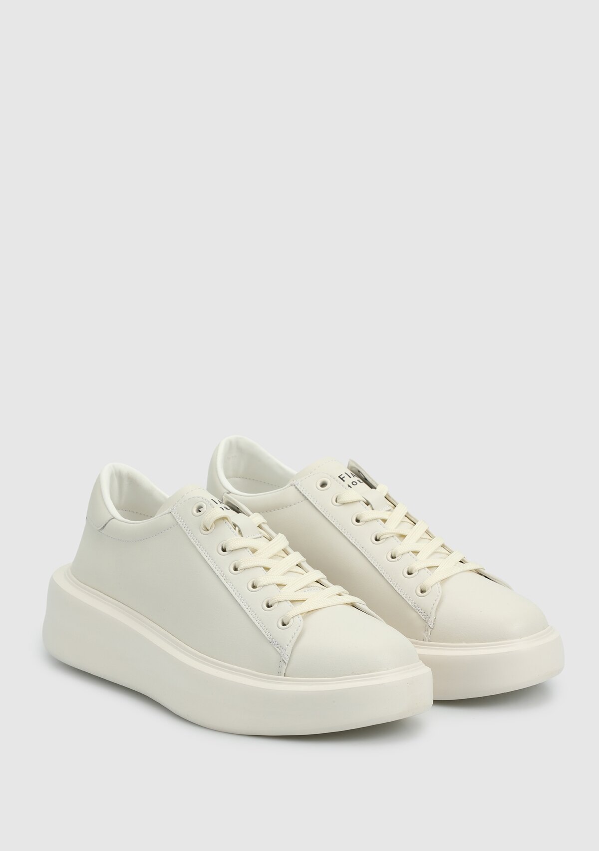 Beyaz Deri Erkek Sneaker