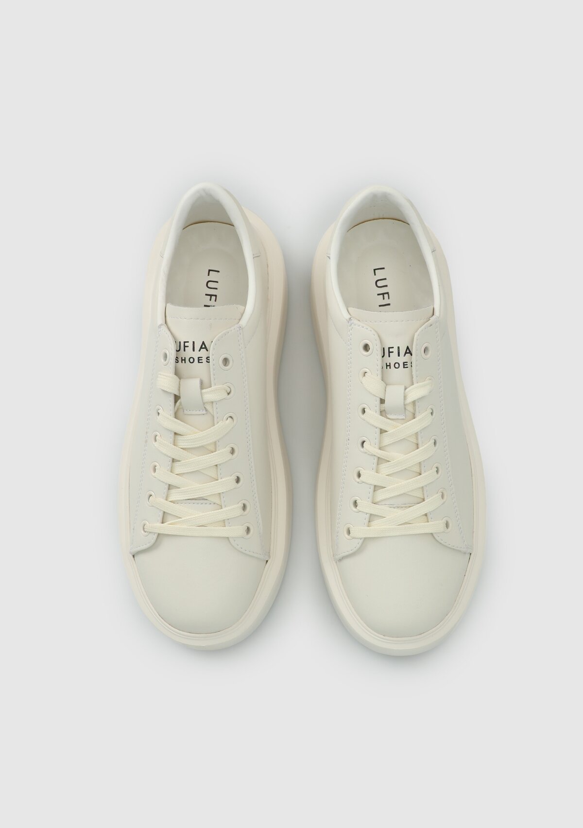 Beyaz Deri Erkek Sneaker