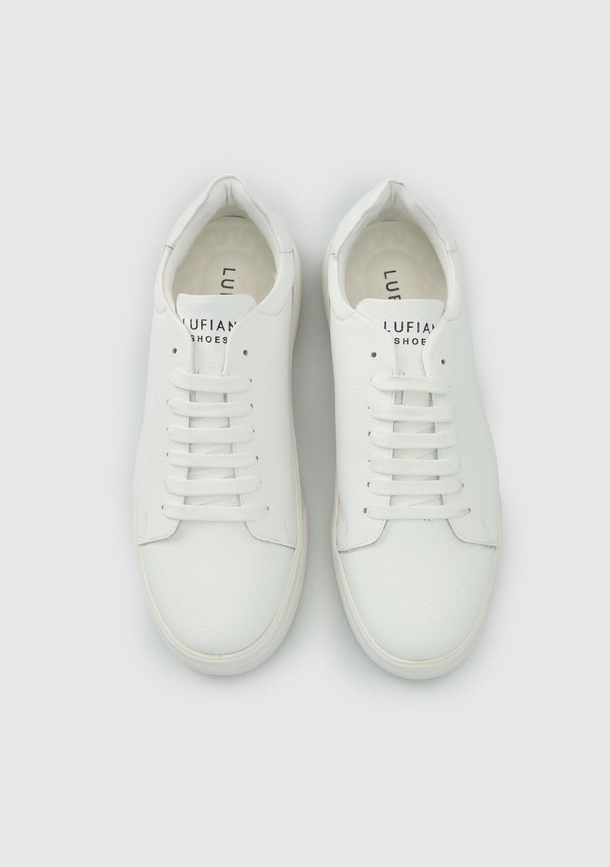 Beyaz Deri Erkek Sneaker