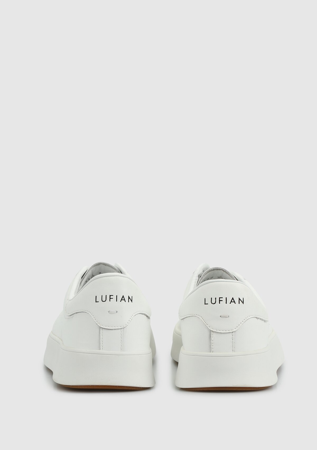 Beyaz Deri Erkek Sneaker