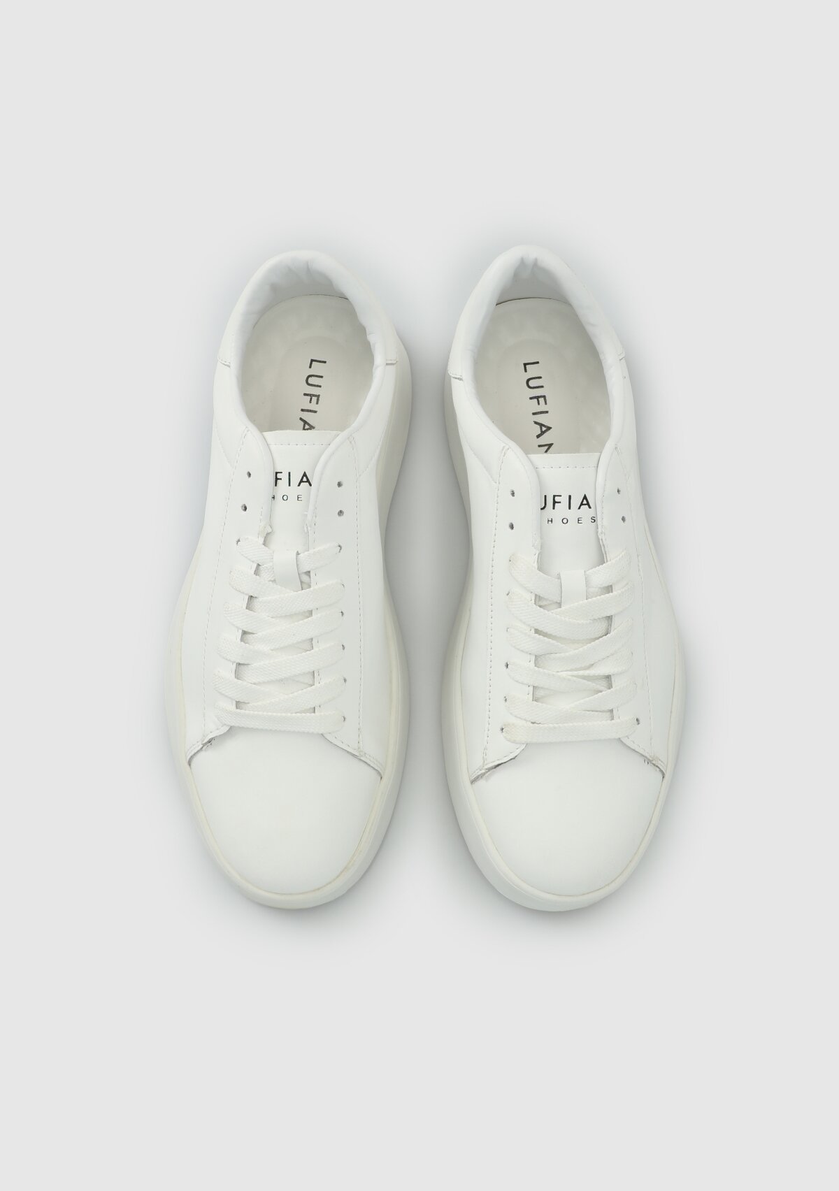 Beyaz Deri Erkek Sneaker