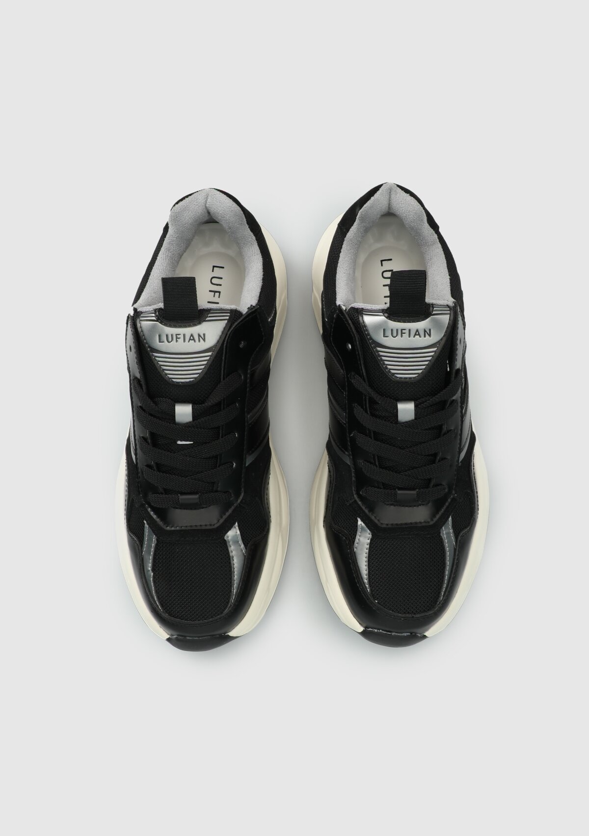 Siyah Deri Erkek Sneaker