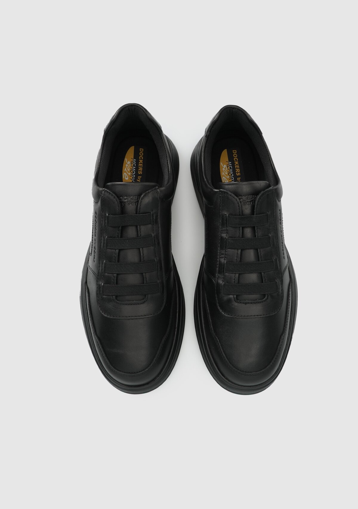 Siyah Deri Erkek Sneaker