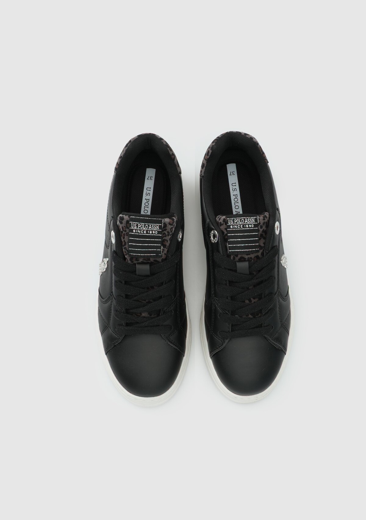 PRELO Siyah Deri Kadın Ayakkabı