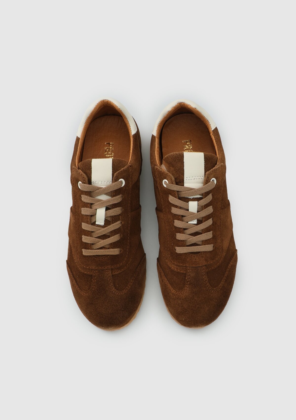 Taba Deri Kadın Sneaker