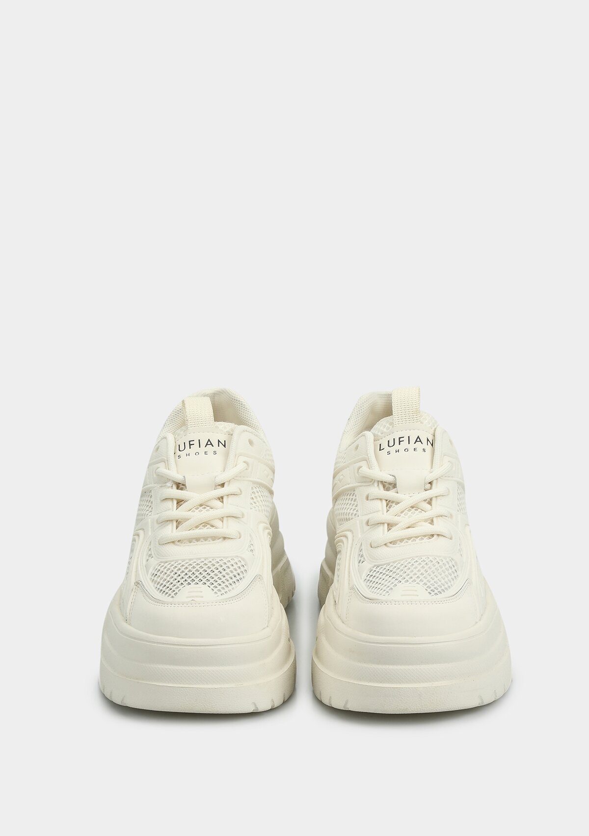 Beyaz Deri Kadın Sneaker