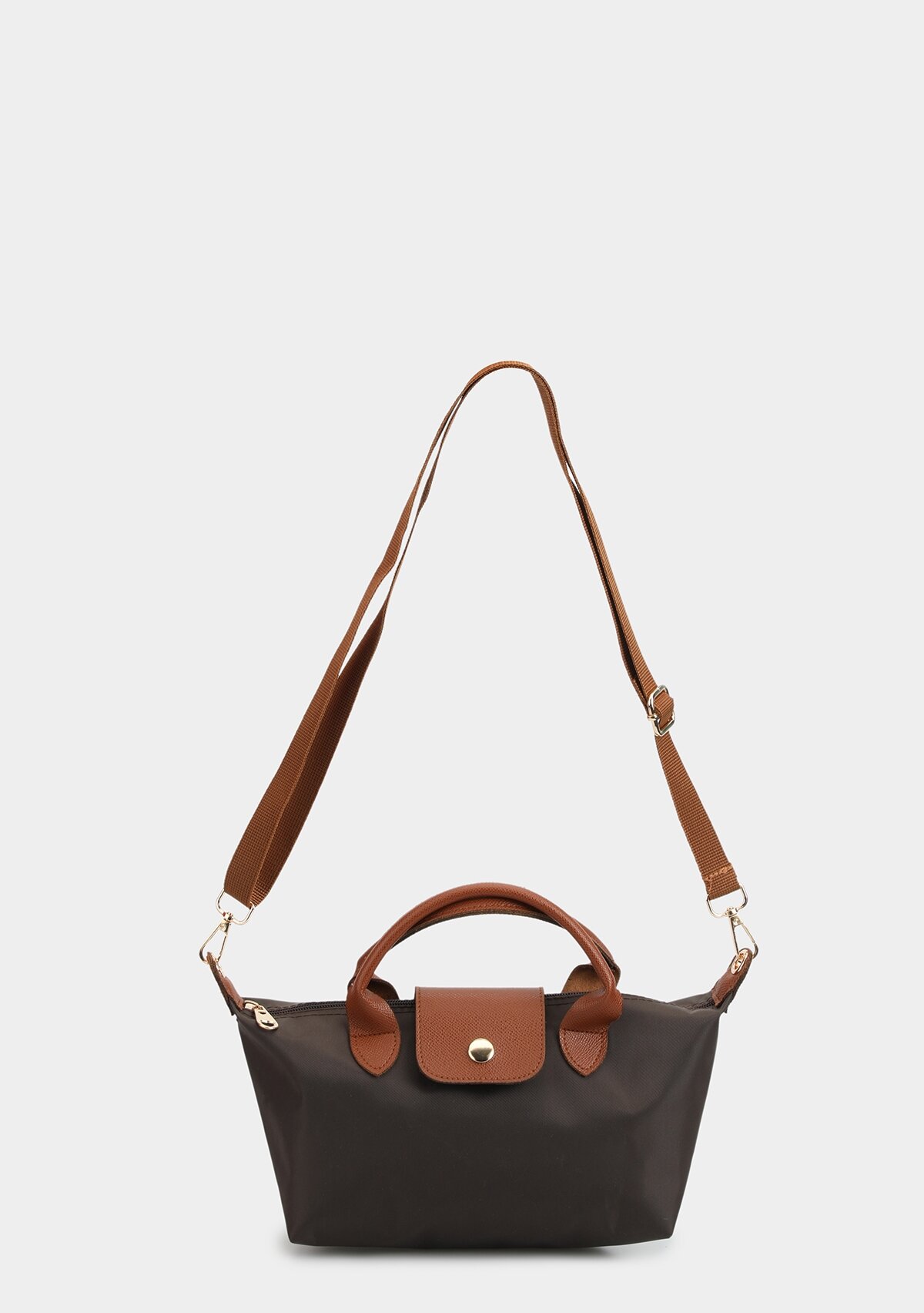 Kahve-Taba Kadın Çapraz Çanta