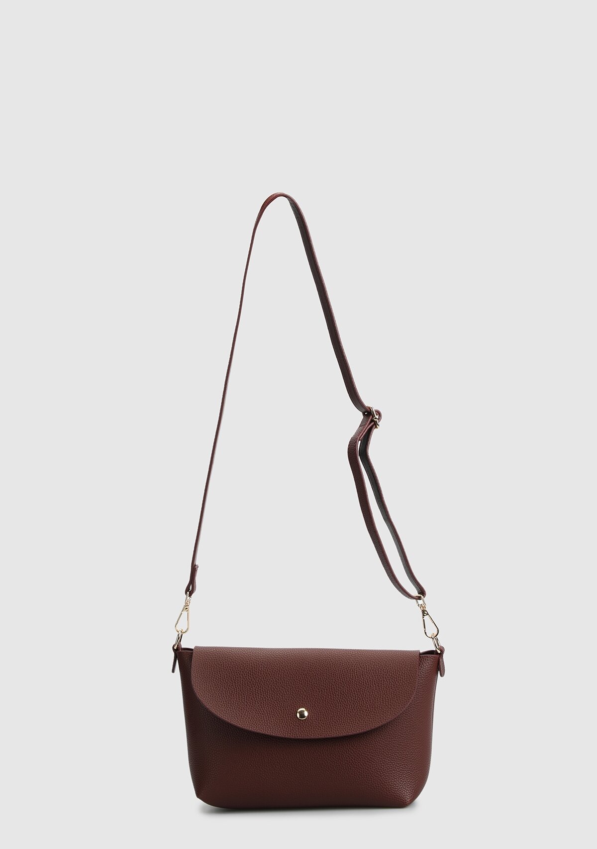 Bordo Kadın Omuz Çantası