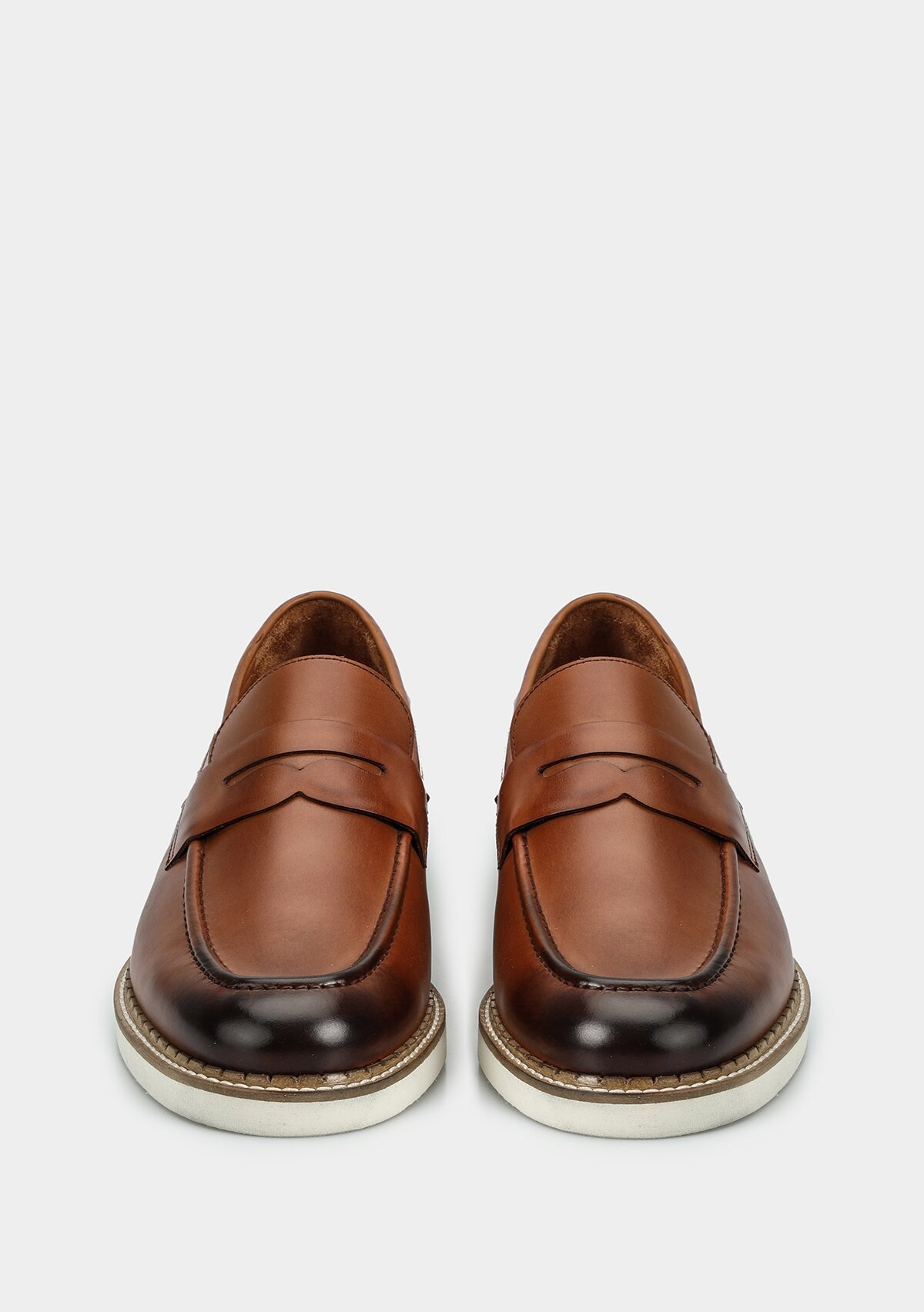 Taba Deri Erkek Ayakkabı