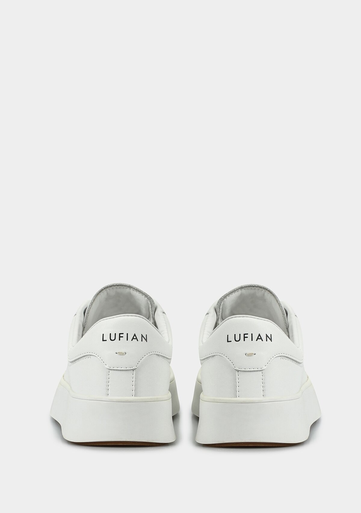 Beyaz Deri Kadın Sneaker