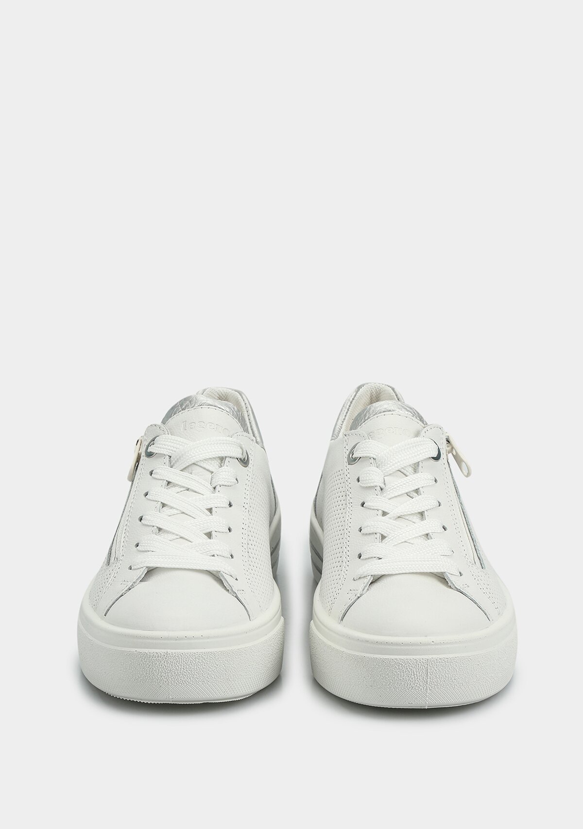 Beyaz Deri Kadın Sneaker