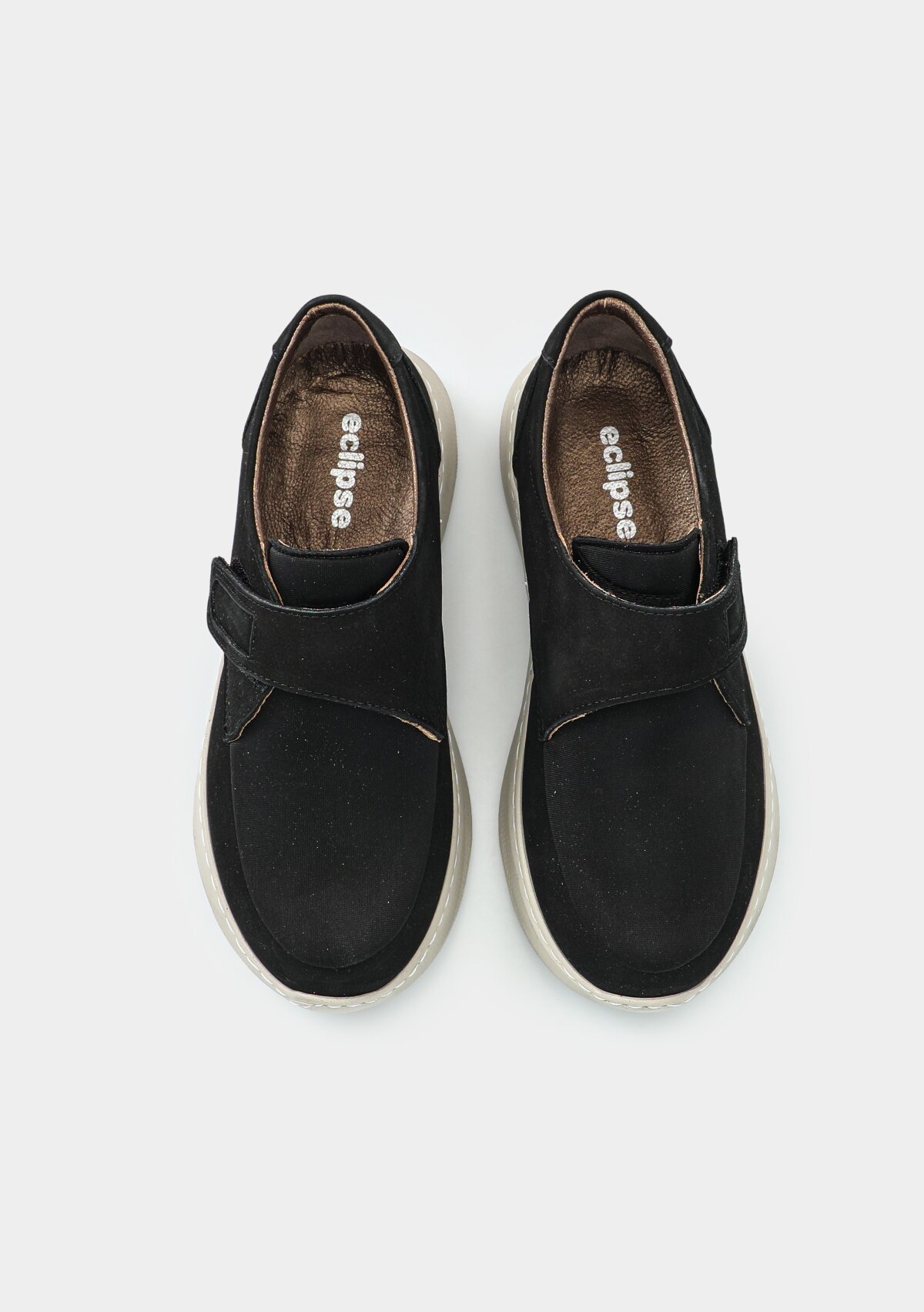 Siyah Deri Kadın Ayakkabı