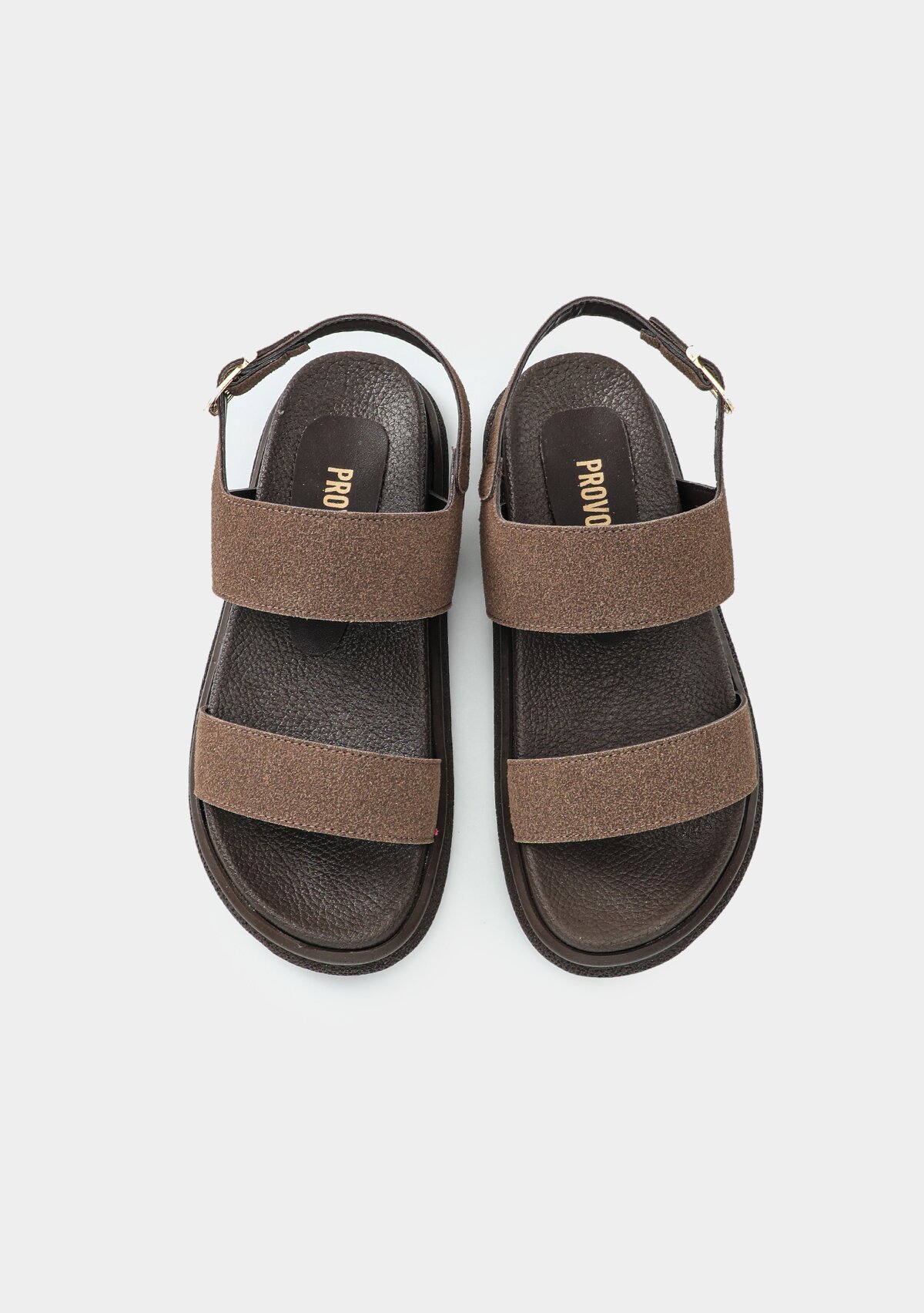 Kahve Kadın Düz Sandalet