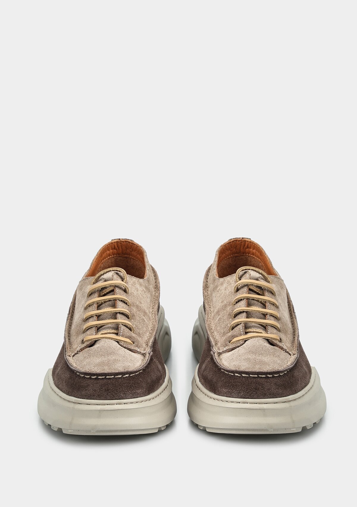 Kahve Deri Erkek Sneaker