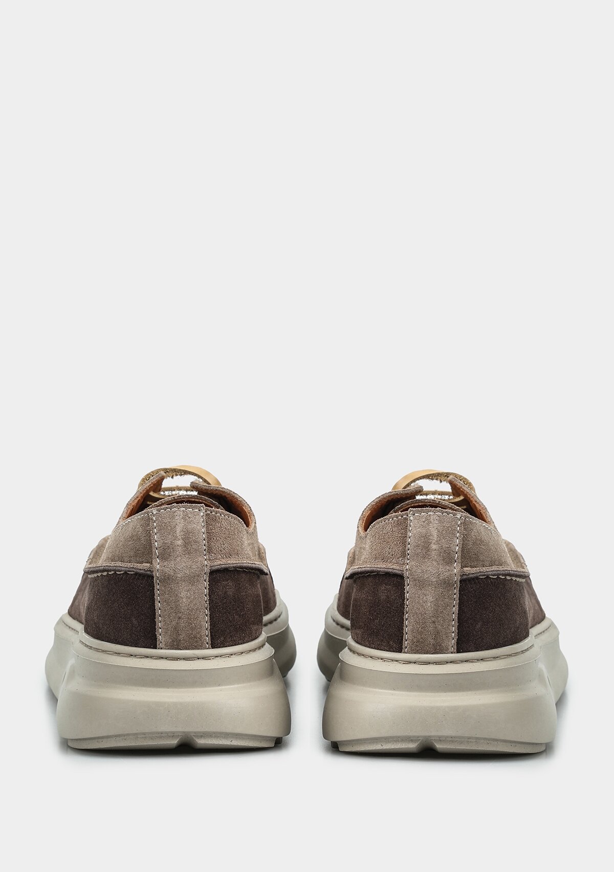 Kahve Deri Erkek Sneaker