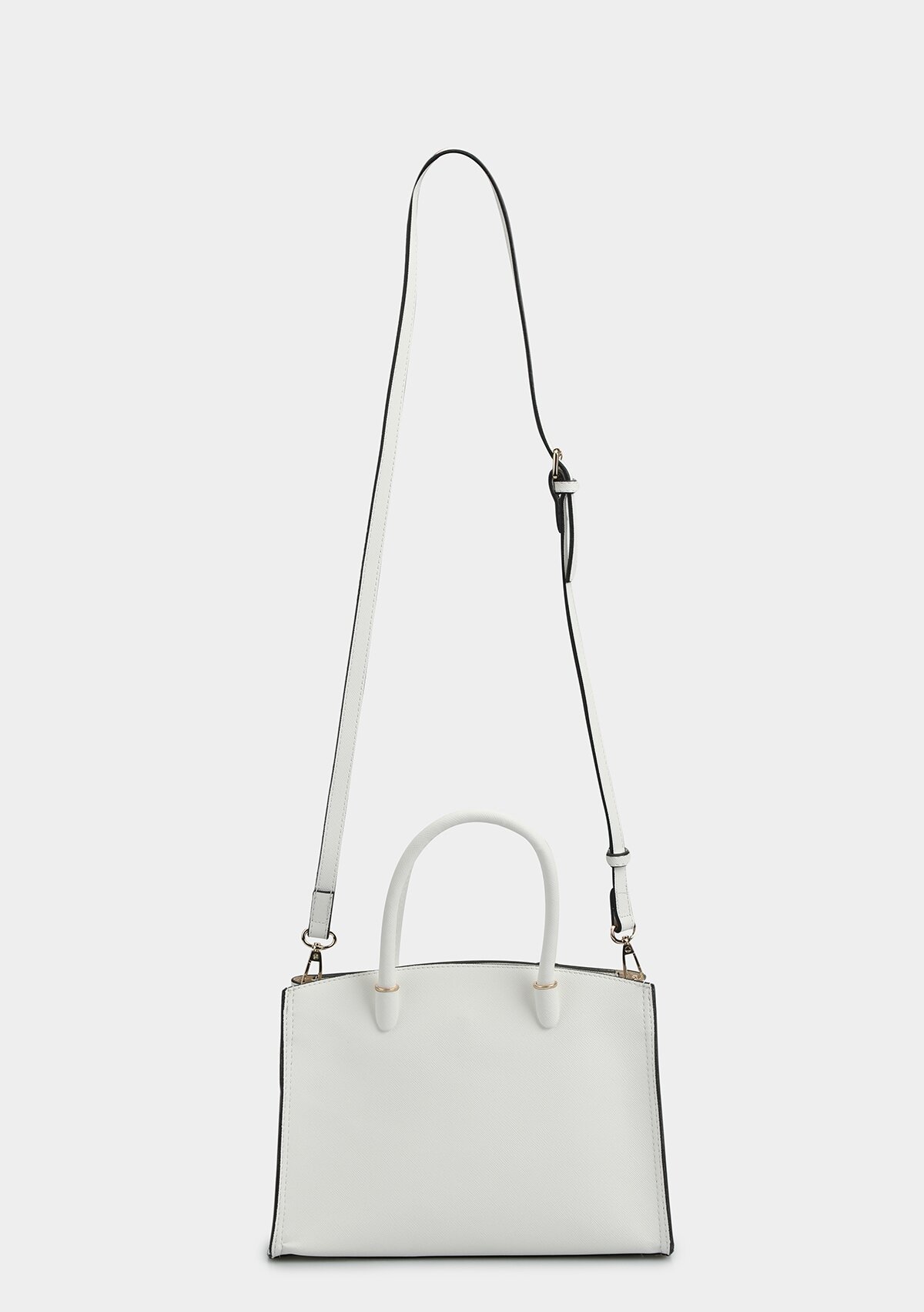 Beyaz Kadın Omuz Çantası