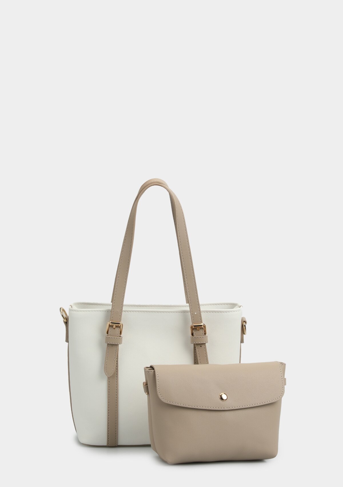 Beyaz Kadın Omuz Çantası