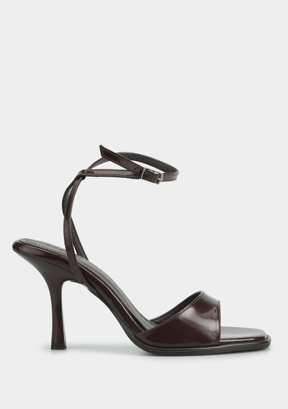 Kahve Kadın Topuklu Sandalet