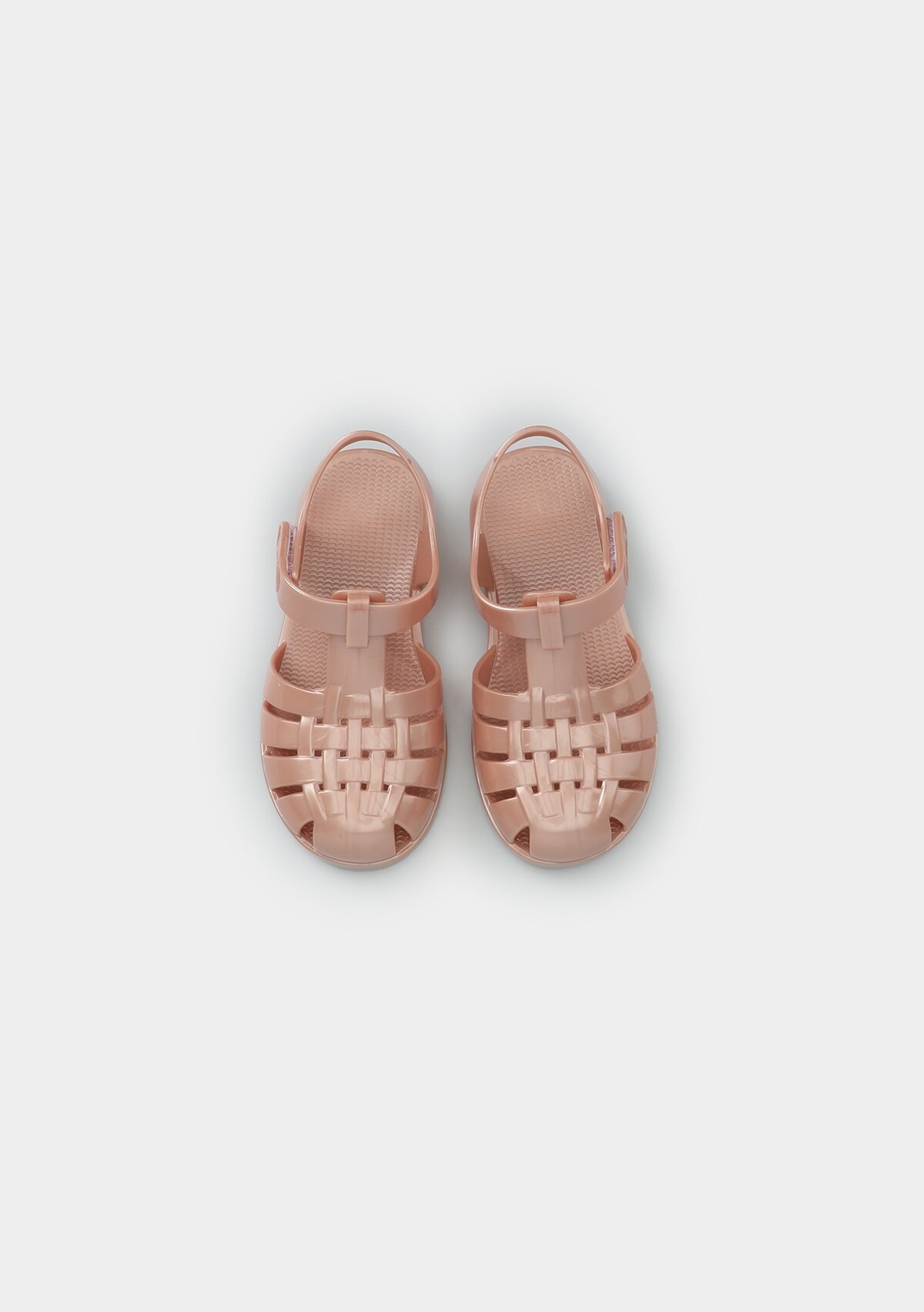 Pembe  Düz Sandalet