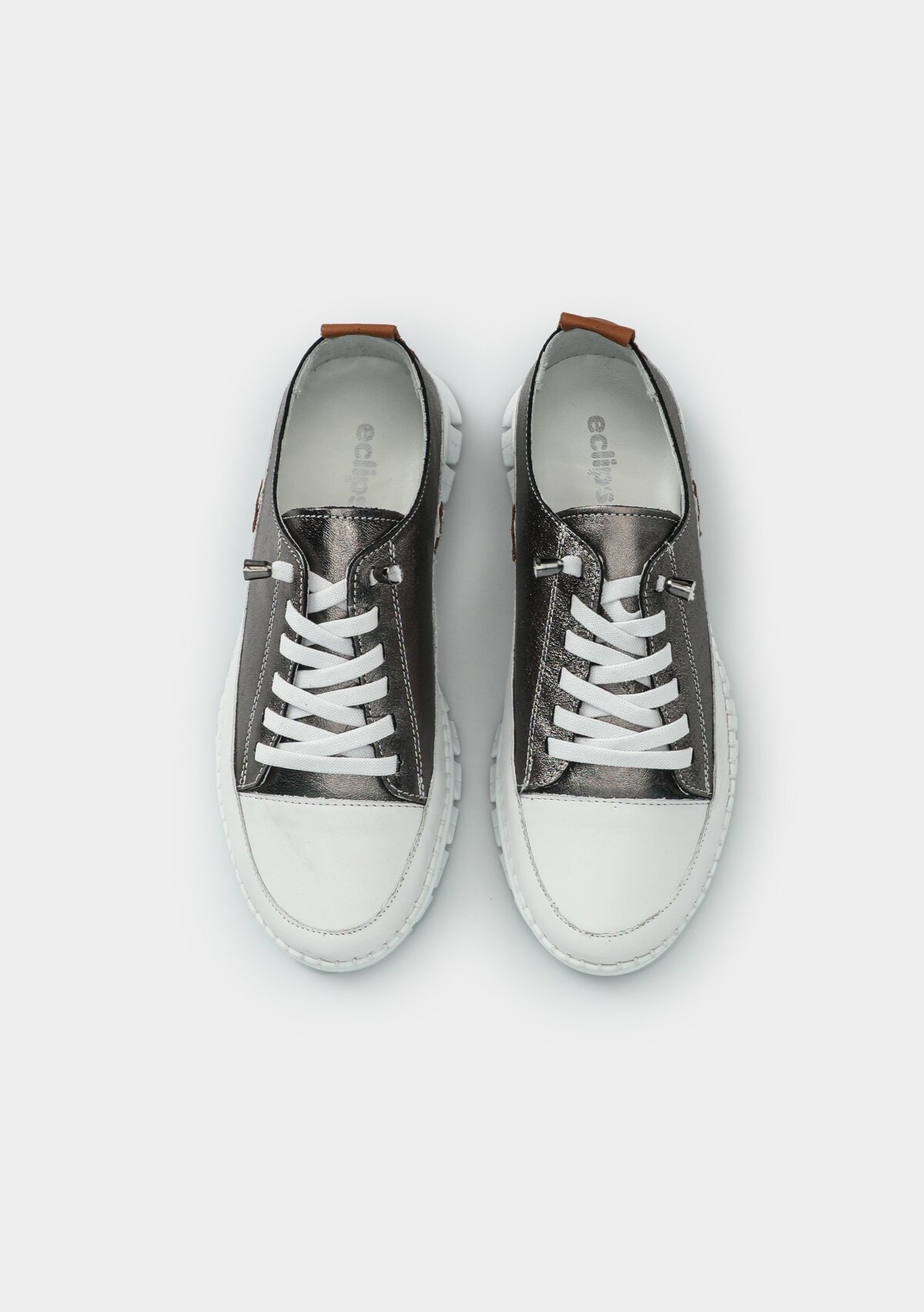 Antrasit Deri Kadın Ayakkabı