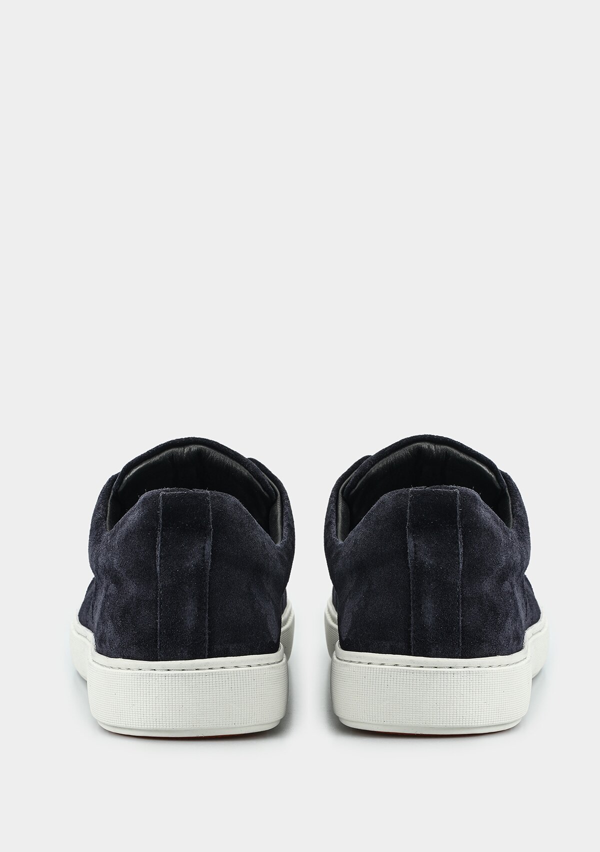 Lacivert Deri Erkek Sneaker