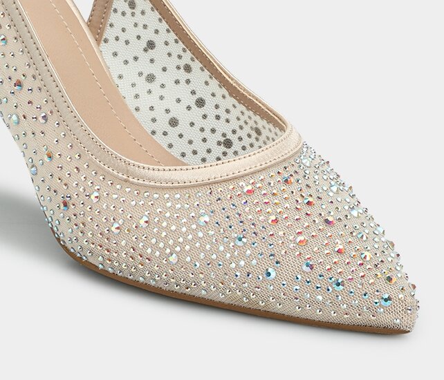 Altın Kadın Ayakkabı