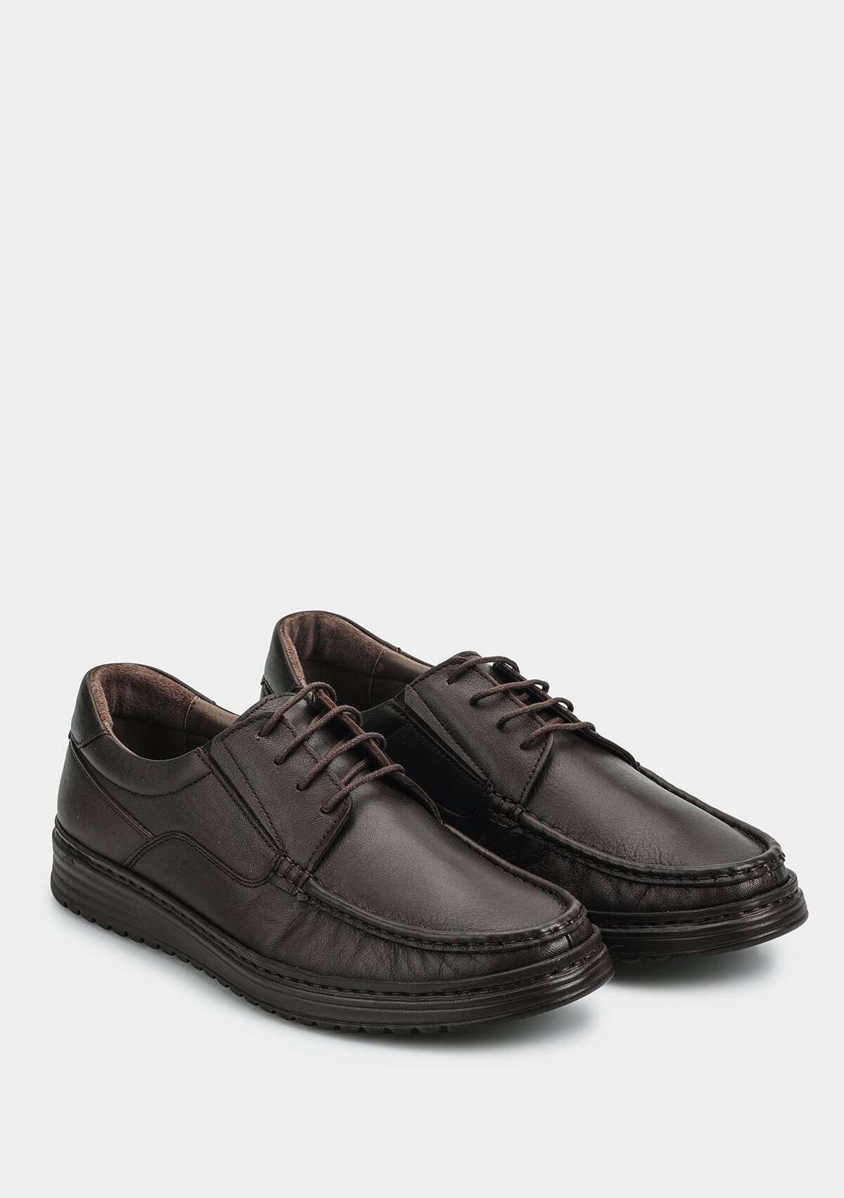 Kahve Deri Erkek Ayakkabı