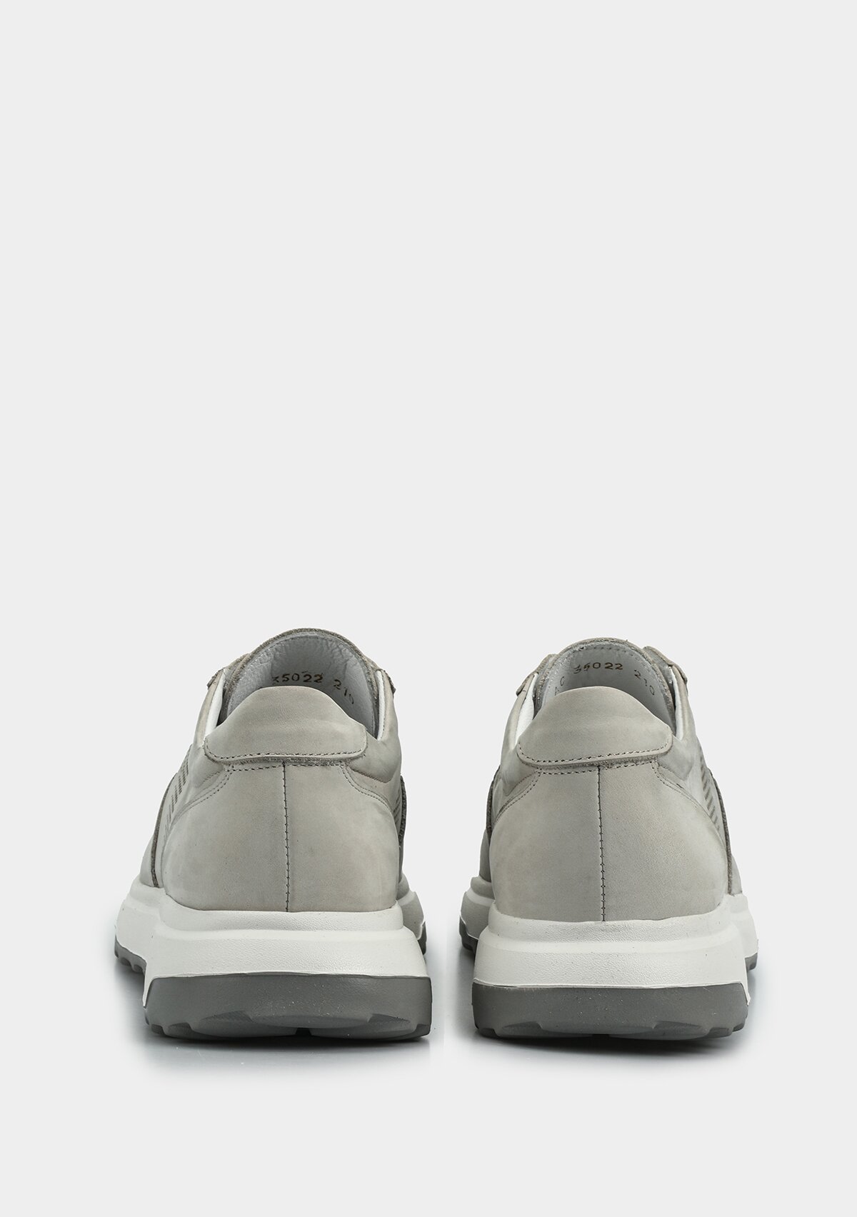 Bej Deri Erkek Sneaker