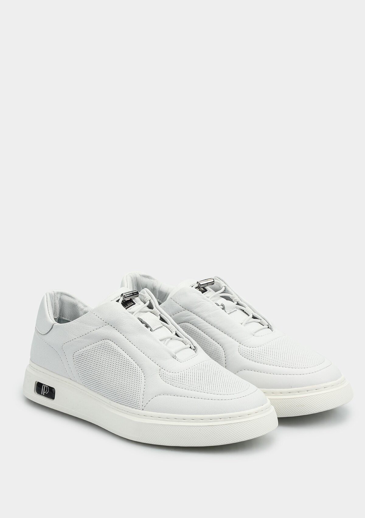 Beyaz Deri Erkek Sneaker