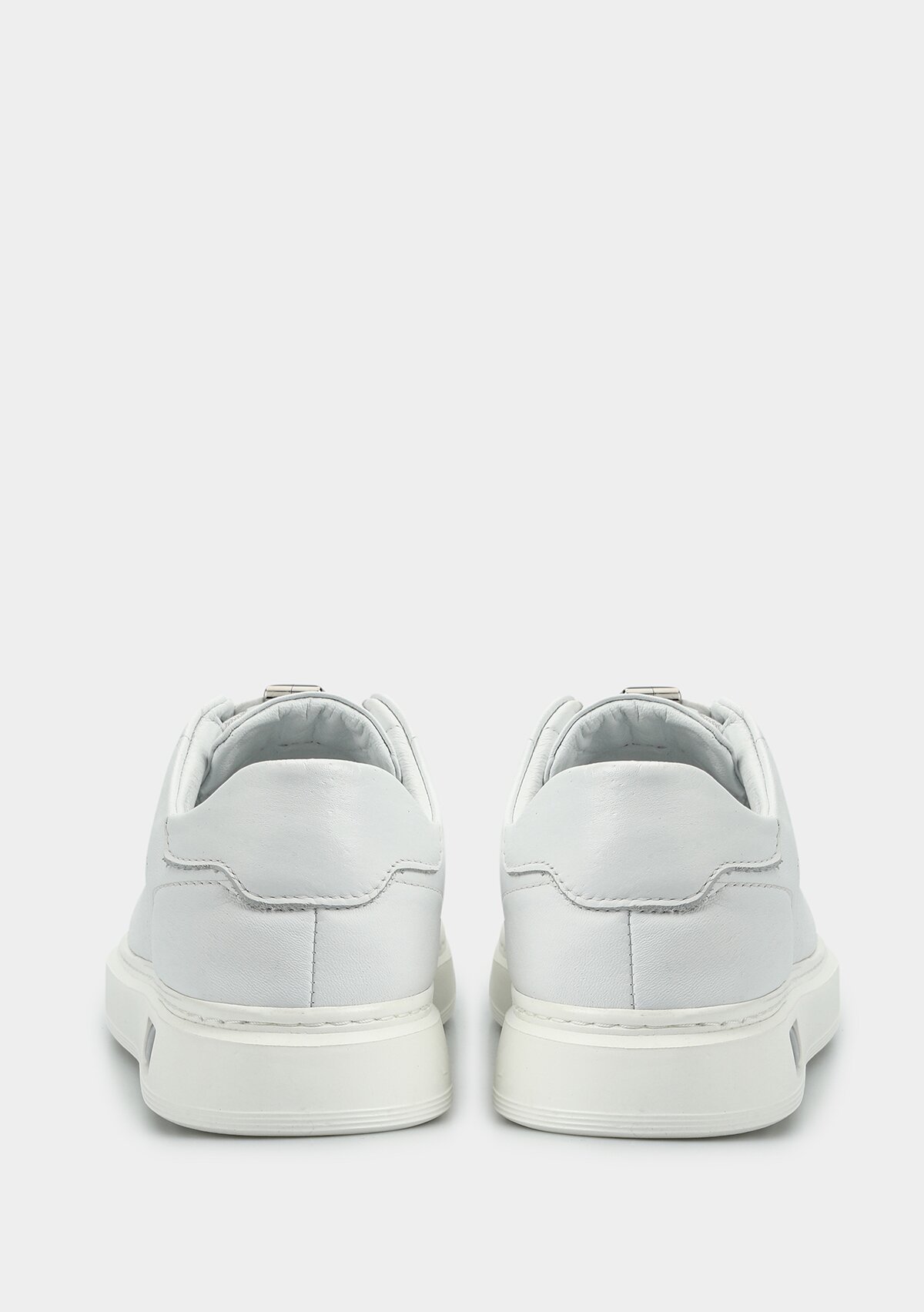 Beyaz Deri Erkek Sneaker