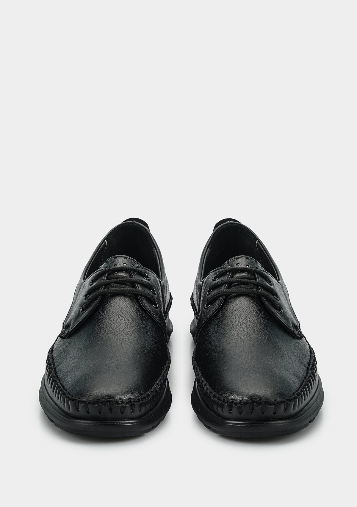 Siyah Deri Erkek Ayakkabı