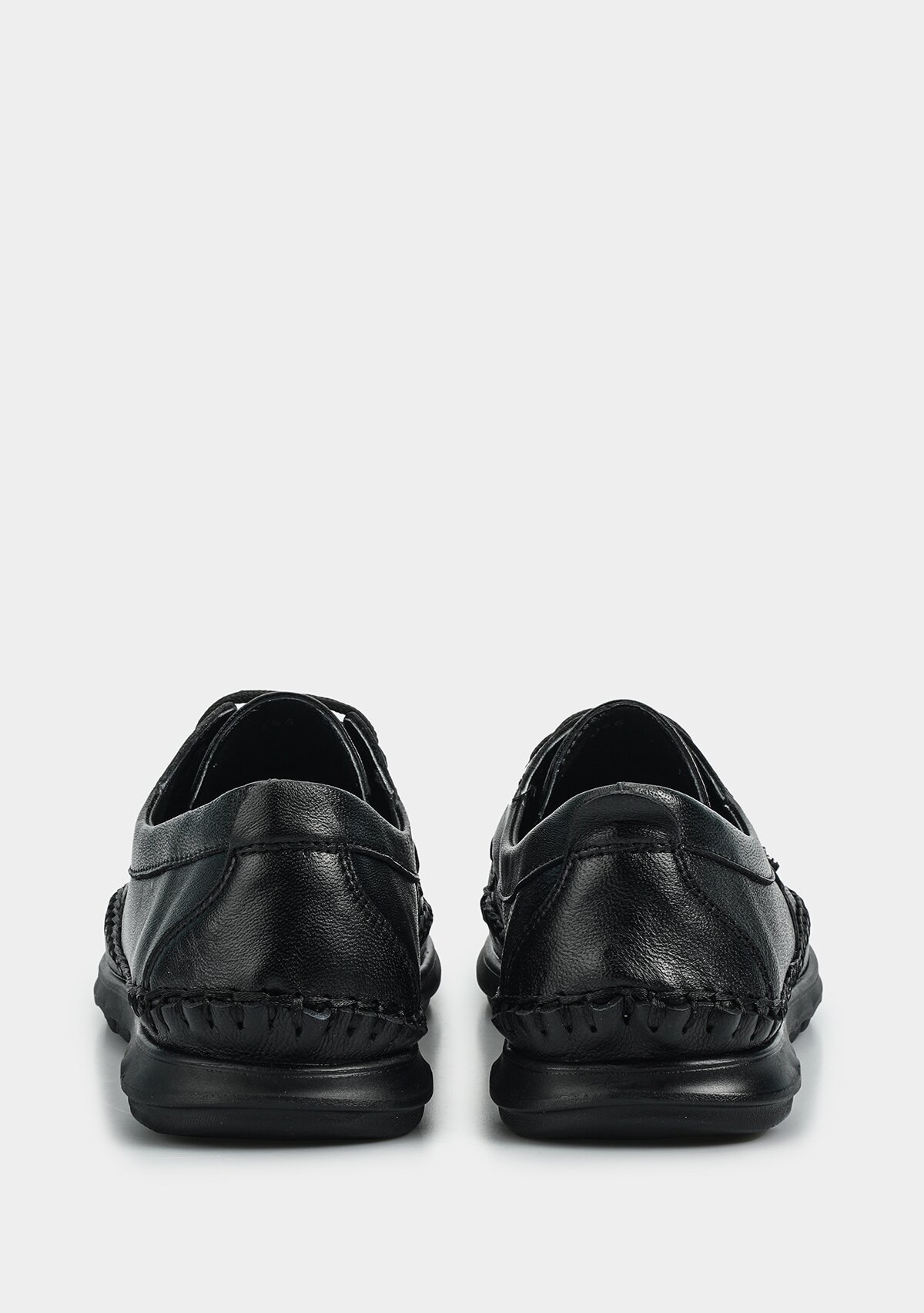 Siyah Deri Erkek Ayakkabı