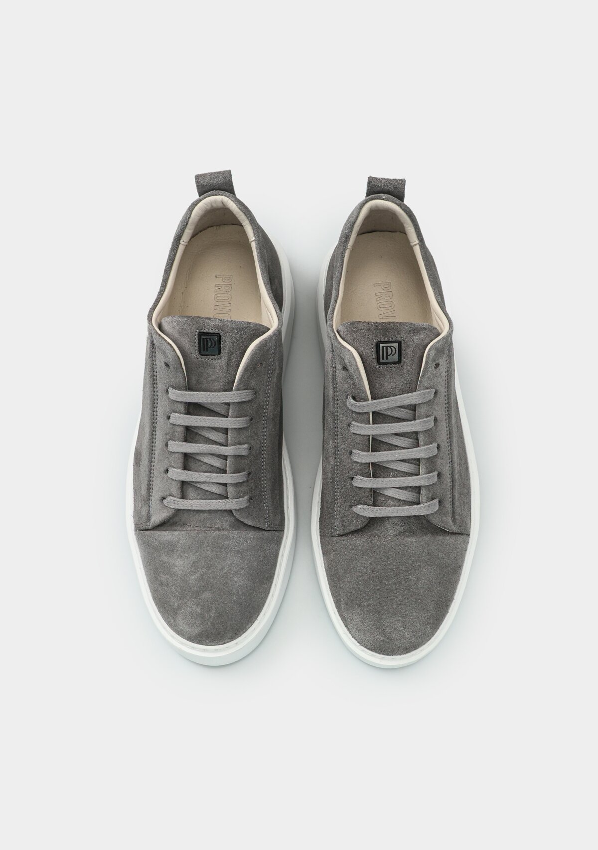 Gri Deri Erkek Ayakkabı