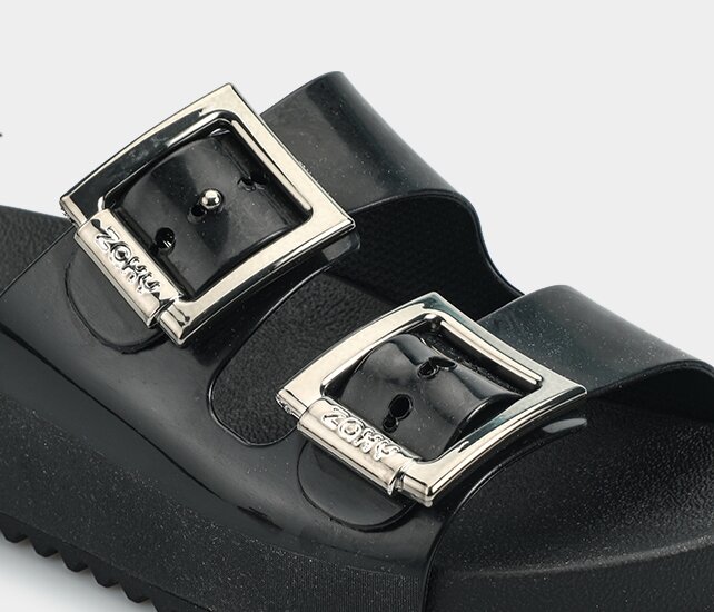 Siyah Kadın Plaj Terliği