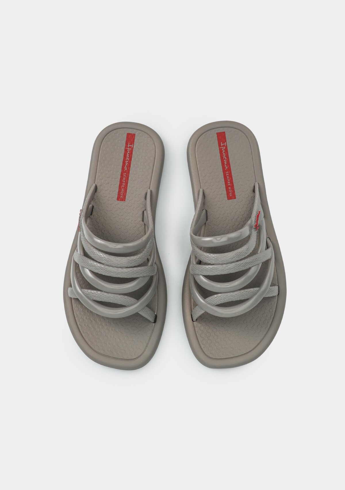 Gri Kadın Plaj Terliği