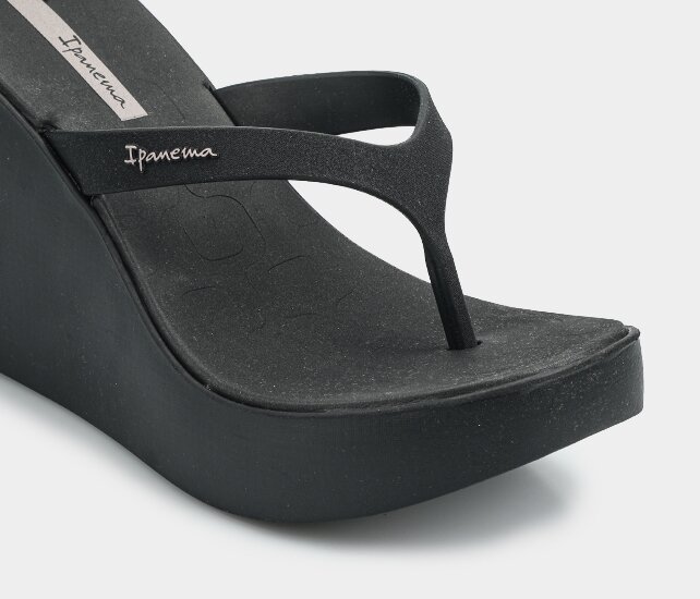 Siyah Kadın Plaj Terliği