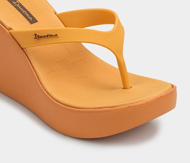 Sarı Kadın Plaj Terliği