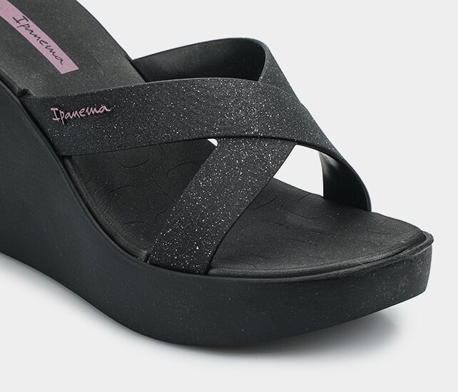 Siyah Kadın Plaj Terliği