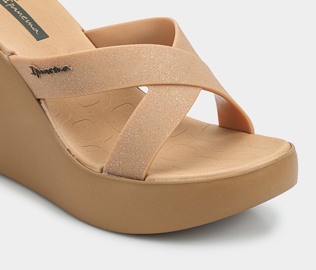 Bej Kadın Plaj Terliği