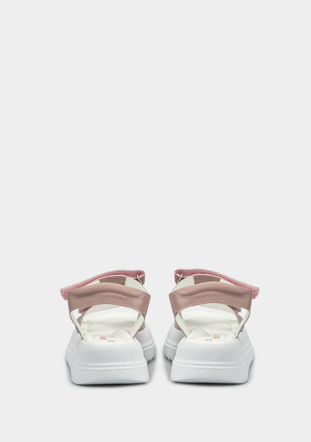 Pudra Kız Çocuk Düz Sandalet