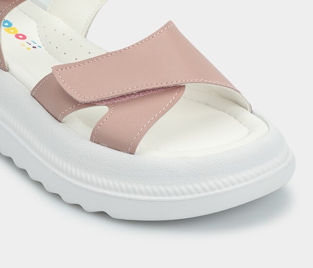 Pudra Kız Çocuk Düz Sandalet