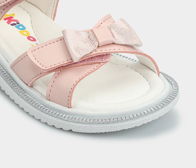 Pudra Kız Çocuk Düz Sandalet