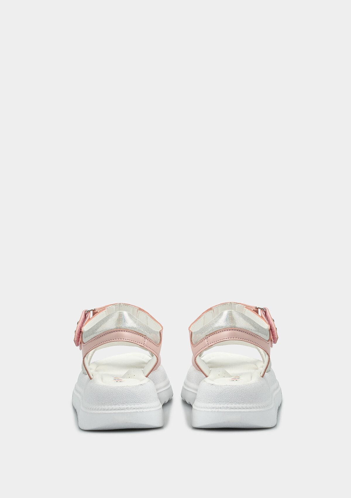 Pudra Kız Çocuk Düz Sandalet