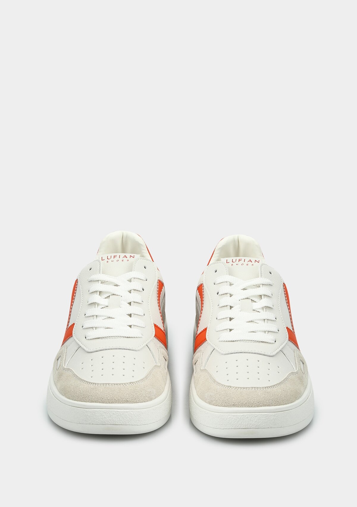 Vernon Turuncu Deri Erkek Sneaker