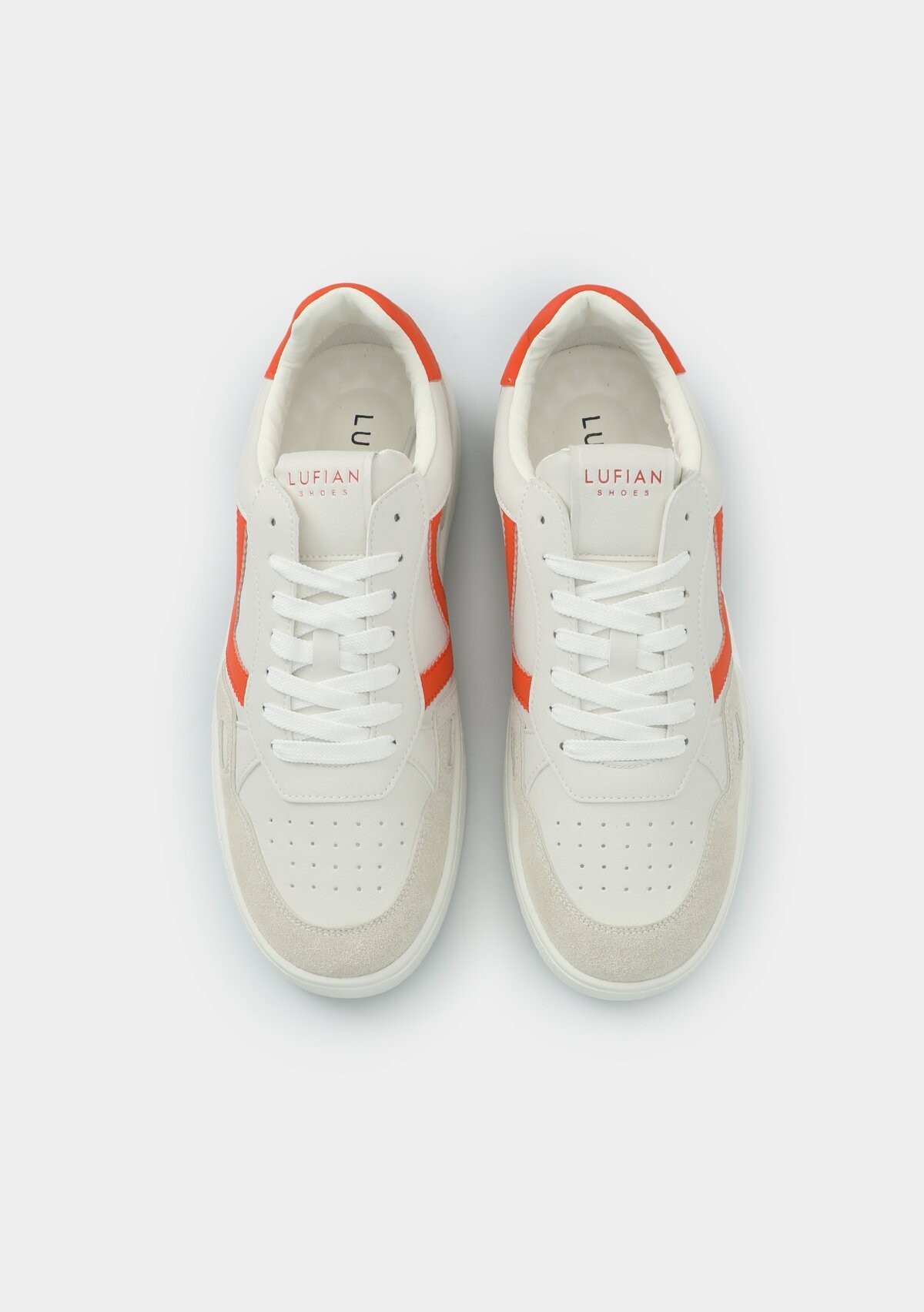 Vernon Turuncu Deri Erkek Sneaker