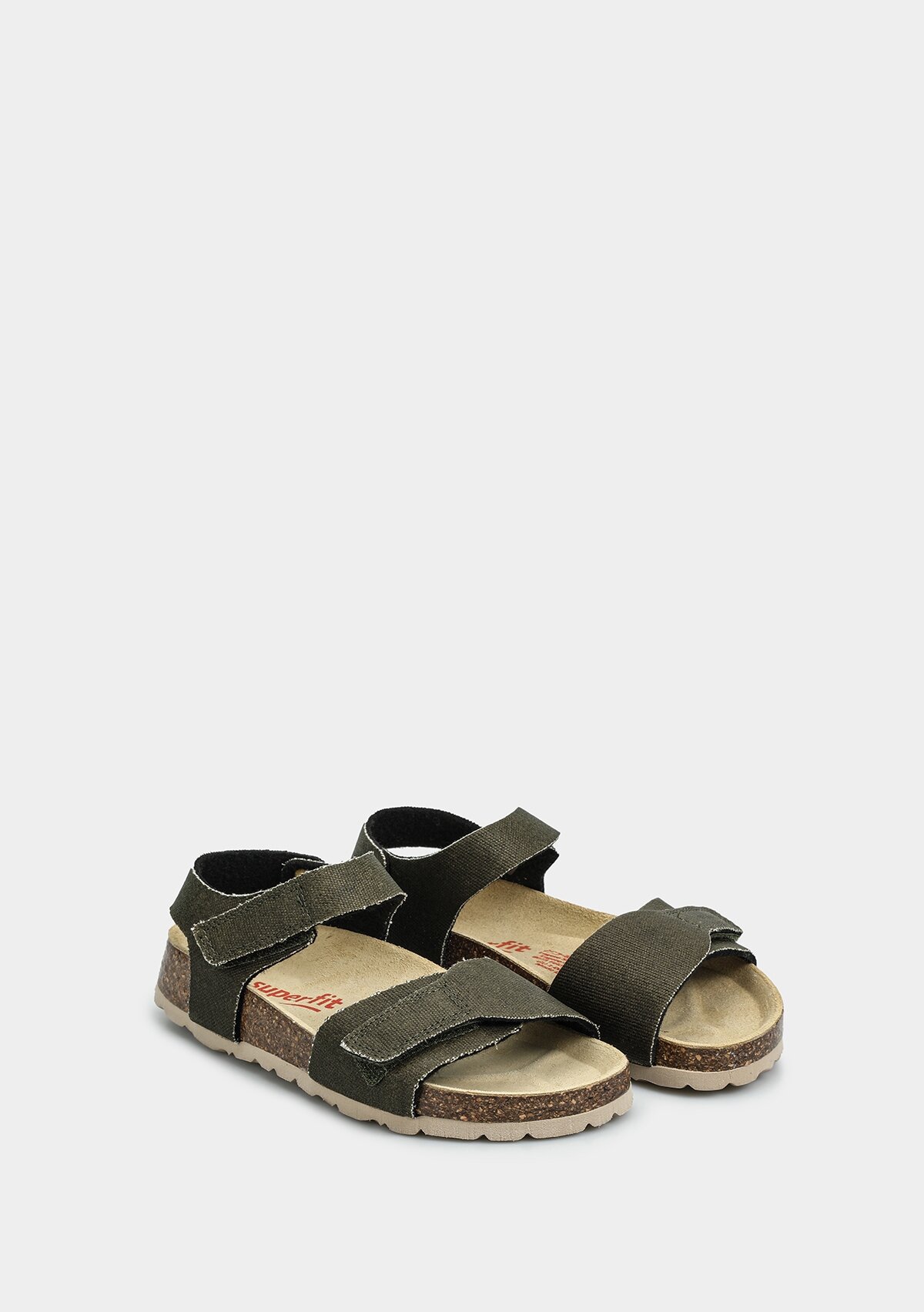 Yeşil Erkek Çocuk Düz Sandalet