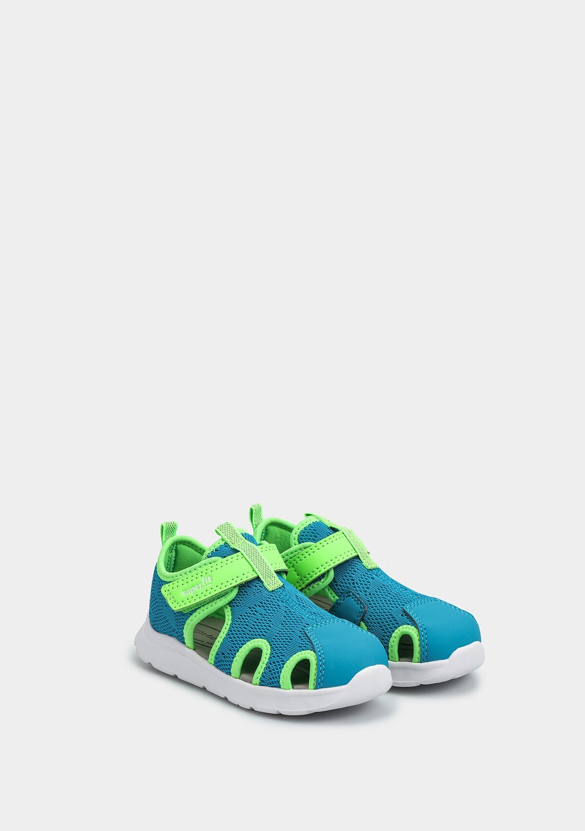 Mavi Erkek Çocuk Düz Sandalet